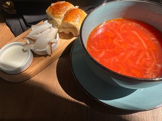 Український борщ з телятиною 440гр