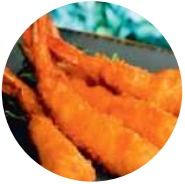 Langostinos Fritos (4 Pzs.)