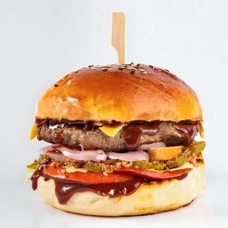 Бургер "Воин барбекю"