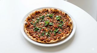Menú Pizza Turca 30 Cm.