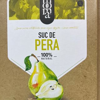 Suc Pera MOOMA 3 Litres