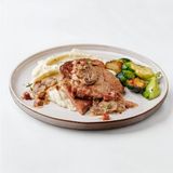 Fole de veau sauce champignon