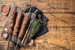 Brochettes de Viande Hachée