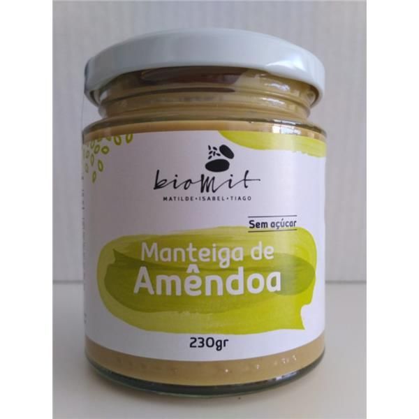 Manteiga De Amêndoa Cremosa Bio Biomit 230 Gramas