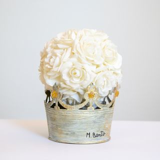 Coroa da Rainha Santa Isabel Branco