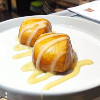 Pan cinese al latte con latte condensato 