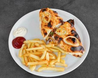 Baguette Farcie Escalope Grillée + Frite+Soda