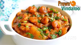 Prawns vindaloo