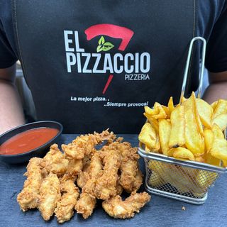 Tenders de Pollo con Patatas