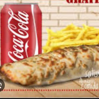 Menú durum gratinado con todos salsa barbacoa 