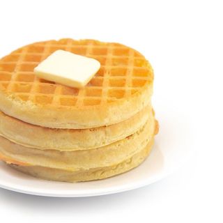 12 stacks of waffles