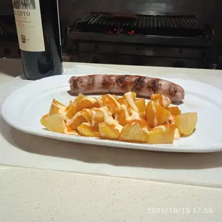 Butifarra ibérica a la brasa 