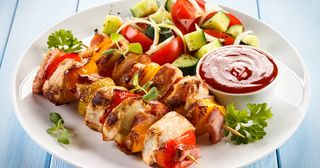 Plat Brochette Poulet