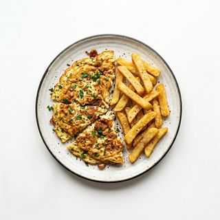 Chips Eggs