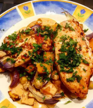 Pollo Chaat