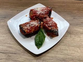 4 involtini di melanzane