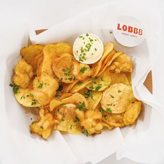 Fish and Chips Lober Style