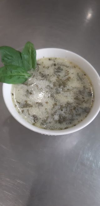 Супа от бейби спанак с ориз (400г)