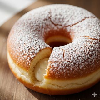 ciambelle alla crema