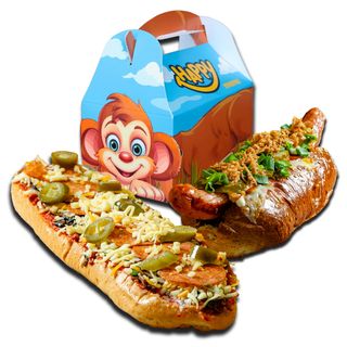 1x Zapieksa + 1x Hot Dog + 1x Happy Box