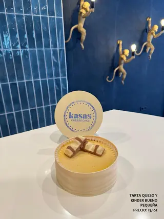 Tarta Queso Y Kinder (2-3 Porciones)