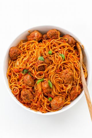 Spaghetti Aux Boulettes De Viande