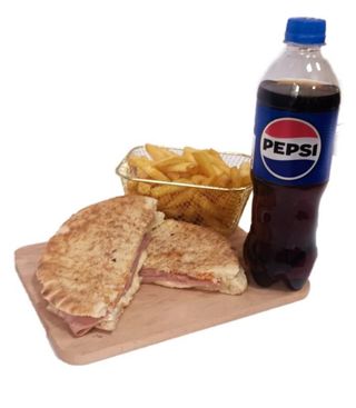 Tost, pomfrit, PepsI