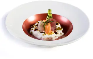 115 Sashimi burrata