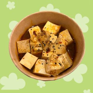 Riso con mapo tofu piccante 