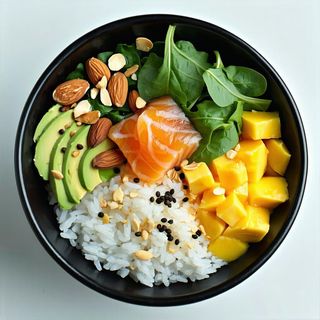174. Poke chirashi salmone
