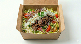 Kebab junetina salata