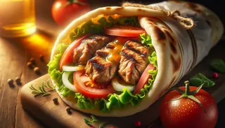 Kebab w cieście
