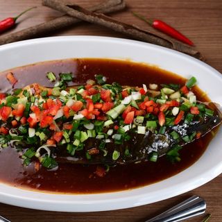 Рыба жареная по-китайски 