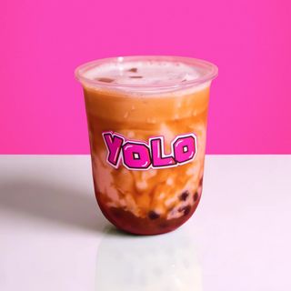 Карамельний Bubble Tea