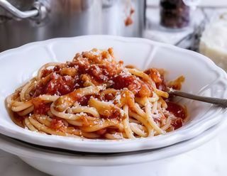 Spaghetti all'amatriciana