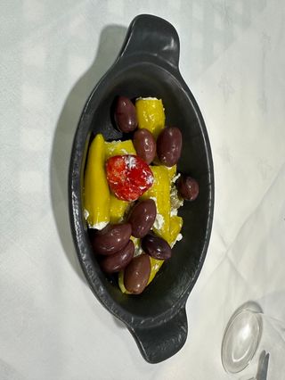 Peperoni ripieni con formaggio greco