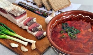 ბორში უკრაინულად