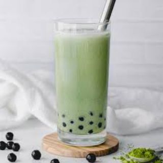 Matcha with Coconut Milk