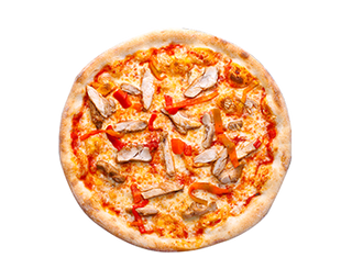 Пицца с курицей