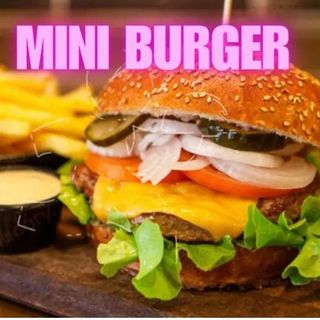 Mini Cheese Burger Menu