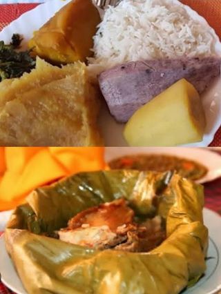 All Food With Goat's Meat Luwombo