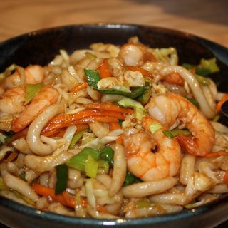 Base de tallarines Udon con varduras