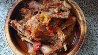 Soupe De Poulet Africain + Accompagnement