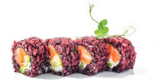 194. Uramaki Venere de Aguacate y Salmón (4 Pzs.)