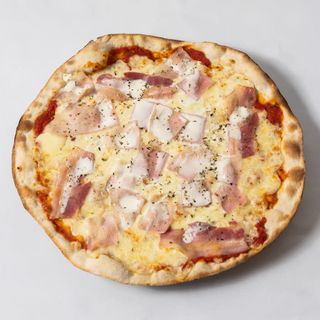 Pizza Carbonara Roja (32 Cm.)