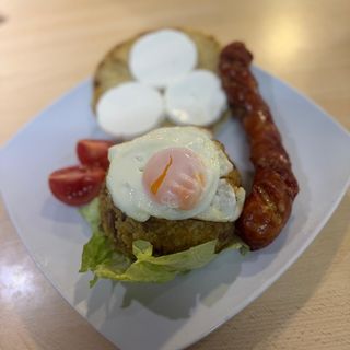 Calentado de frijoles con chorizo 