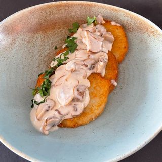 Деруни з куркою та грибами 200гр