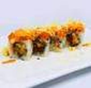 s37. Spicy sake roll 4 pezzi