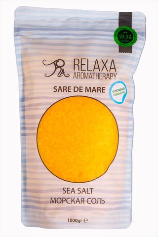 Sare de baie cu ulei eteric de lemongrass