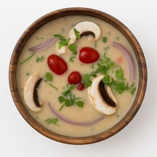 Soupe poulet au lait de Coco